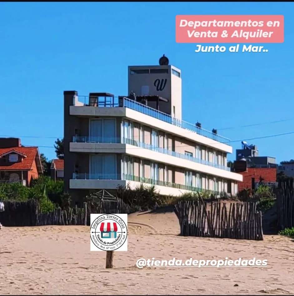 Retasado! Oportunidad frente al Mar. Departamento 2 ambientes con cochera